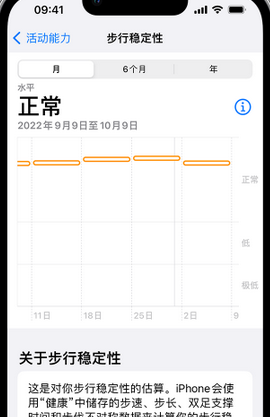 石拐iPhone手机维修如何在iPhone开启'步行稳定性通知'