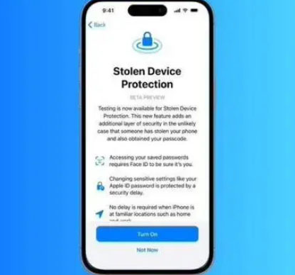 石拐苹果授权维修店分享被盗设备保护功能开启方法 