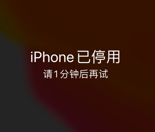 石拐苹果手机维修分享:iPhone 显示“不可用”或“已停用”怎么办？还能保留数据吗？ 